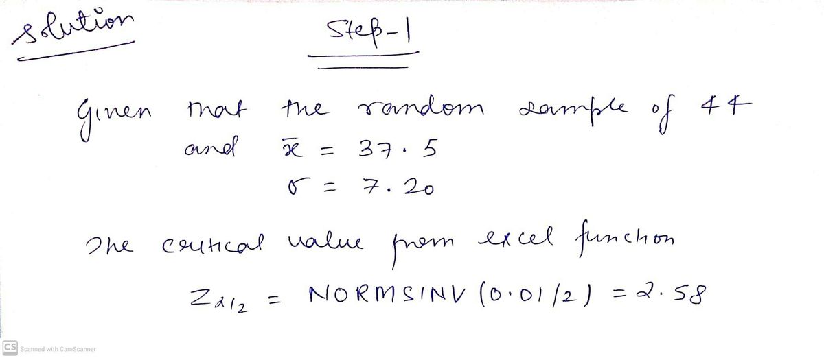 Statistics homework question answer, step 1, image 1